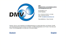 Tablet Screenshot of dmv-bootsdiesel.de